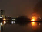 Bellandur Lake: Massive fire