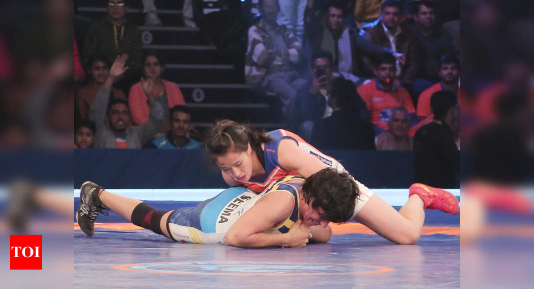 Pro Wrestling League: Haryana Hammers seal semis spot | More sports News - Times of India