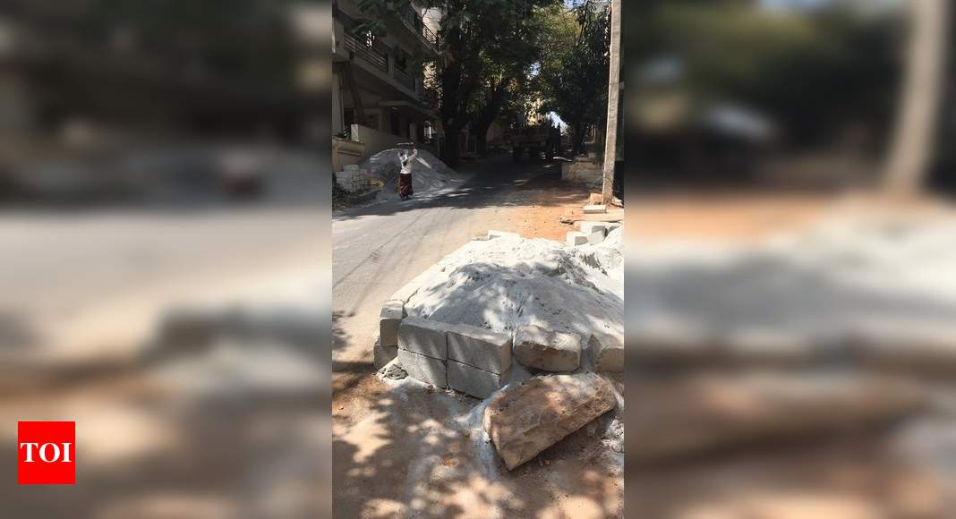 Public Property Occupied (Road Space) - Times of India
