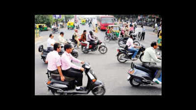 72% of Ahmedabad vehicles are two-wheelers