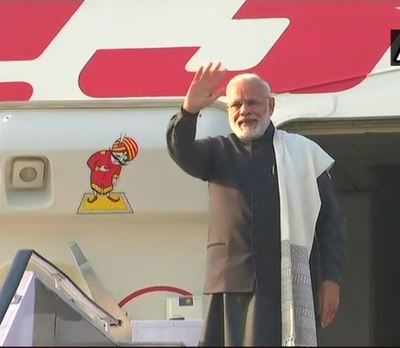 PM Modi leaves for Davos to attend World Economic Forum
