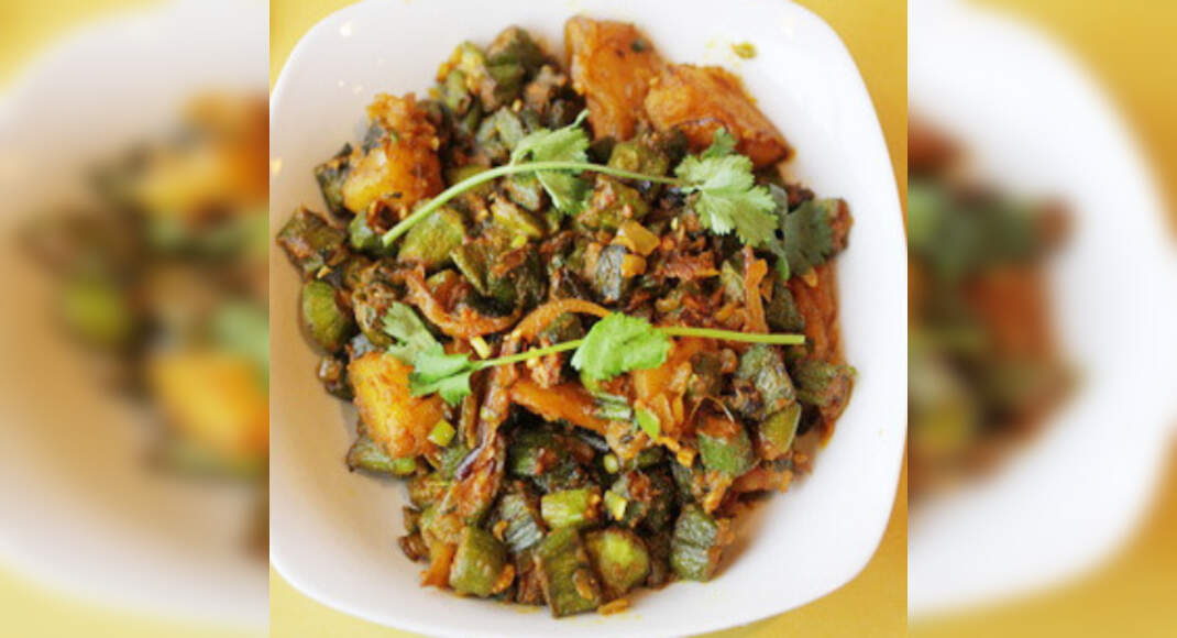 Achaari Bhindi Recipe: How to Make Achaari Bhindi Recipe | Homemade Achaari Bhindi Recipe