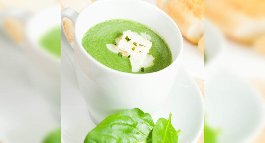 Broccoli and Spinach Soup Recipe: How to Make Broccoli and Spinach Soup Recipe | Homemade Broccoli a