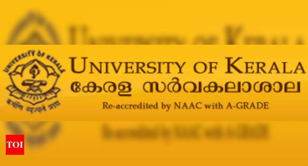 Kerala University B.Arch Timetable Release - Times Of India