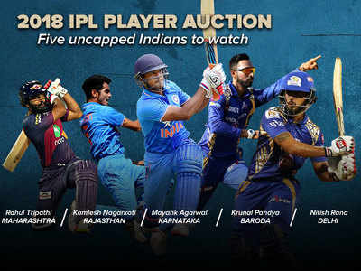 2018 IPL Auction: Five uncapped Indians to keep an eye on