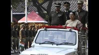Anandiben takes oath, gets going on Day 1