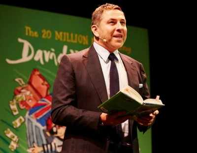 David Walliams becomes 2017’s biggest selling author
