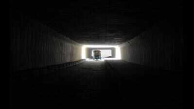 New underpasses, but cycle tracks and footpaths are unlit | Gurgaon ...