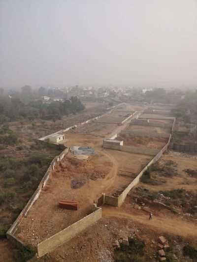 construction actiivity in Gwal Pahari