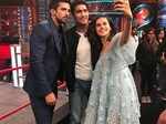 Saqib Saleem, Vijender Singh and Taapsee Pannu