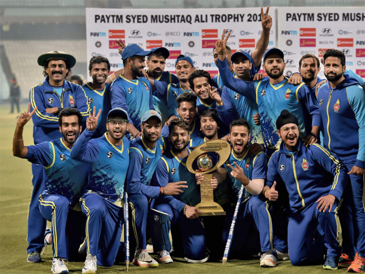Delhi lift Syed Mushtaq Ali Trophy in style | Cricket News - Times of India