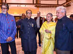Dilip De with Amitabh Bachchan, Jaya Bachchan and Suhel Seth
