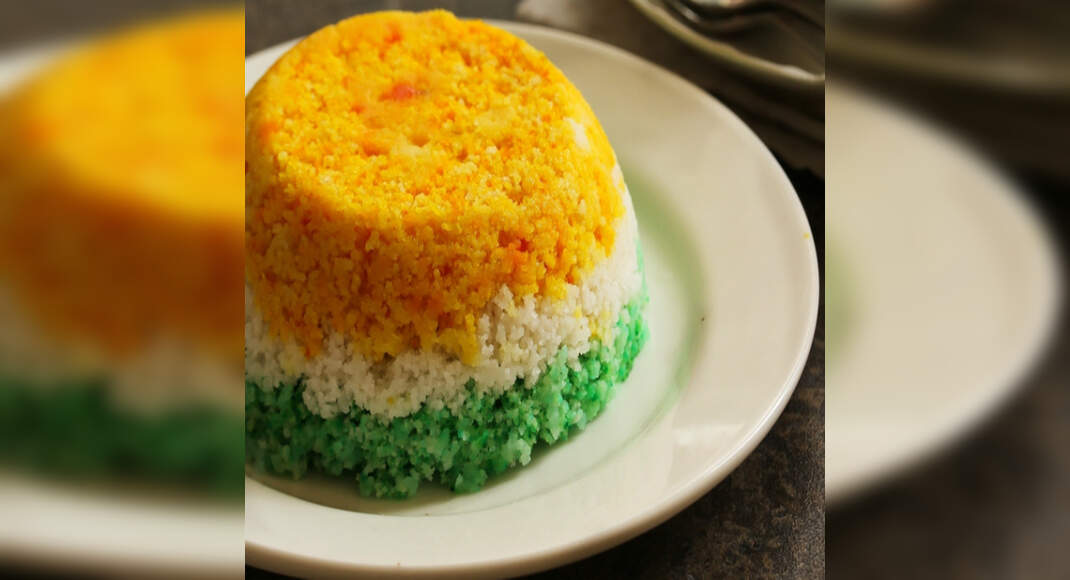 Tiranga Rice Recipe: How to Make Tiranga Rice Recipe | Homemade Tiranga ...