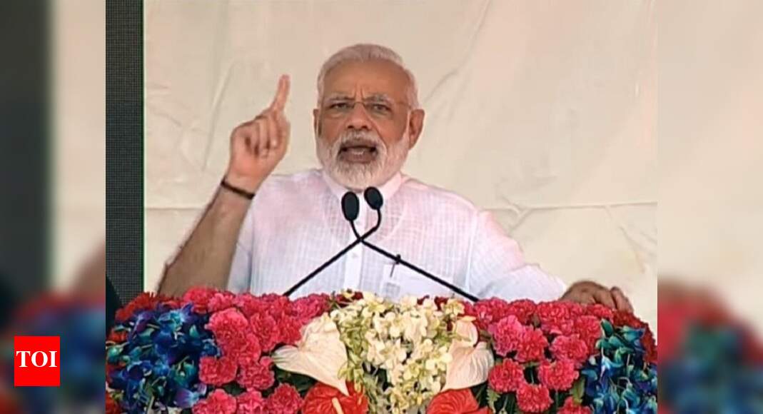 Those guilty of corruption now 'rotting' in jail: PM Modi's dig at Lalu ...
