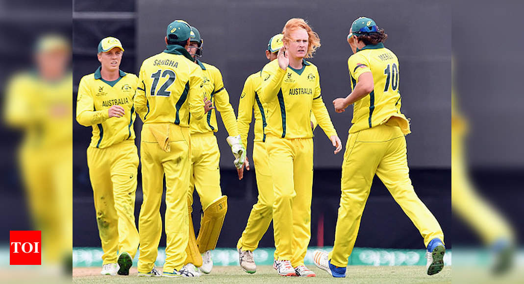 U 19 World Cup Under 19 World Cup Australia Beat Afghanistan To Reach Final Cricket News Times Of India