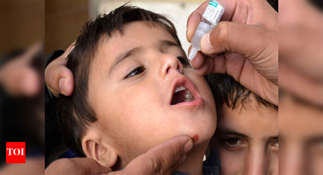 Polio Eradication Drive Begins 5 34 Lakh Kids To Get Vaccine Meerut News Times Of India