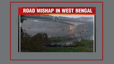 West Bengal: Four killed as bus falls into Bhairab river
