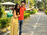 Jiyaa Shankar and Karan Suchak pose for shoot