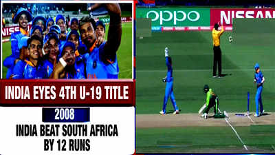 India Vs Pakistan U19 Gill Ishan Fashion 3 Run Rout Of Pakistan To Book India Place In Under 19 World Cup Final Cricket News Times Of India