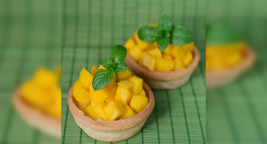 Mango Tarts Recipe: How to Make Mango Tarts Recipe | Homemade Mango Tarts Recipe