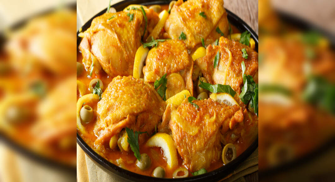 Saffron Chicken with Lemon and Parsley Recipe How to Make Saffron