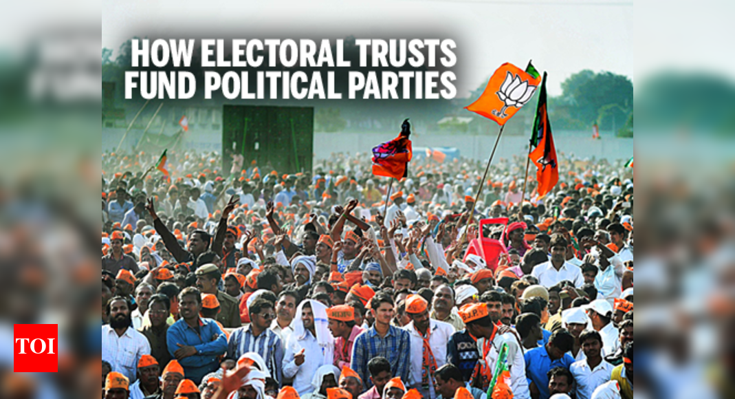 Infographic: BJP got 77% donations from electoral trusts in last four ...
