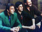 Sanjay Dutt, Shah Rukh Khan and Jackie Shroff
