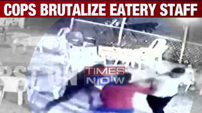 On tape: Four cops mercilessly thrash hotel manager in Ahmedabad