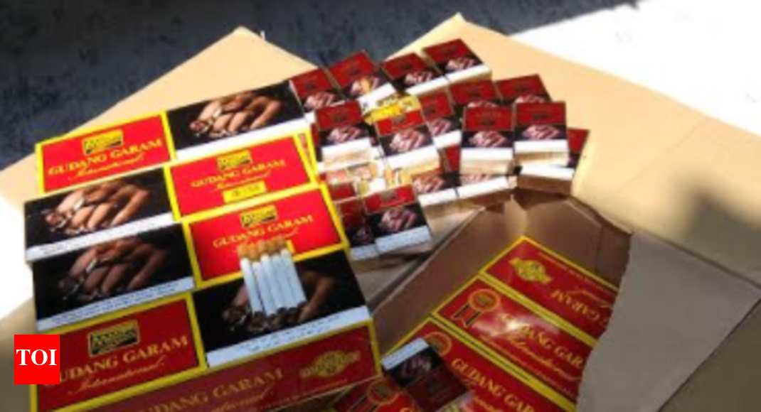 Indonesian cigarettes worth Rs 9 crore seized in Chennai Chennai News