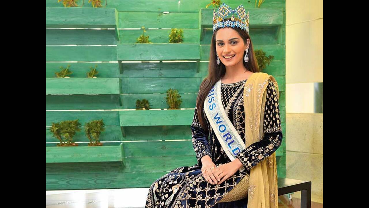 Miss World: Manushi Chhillar: There's more to pageants than gowns, heels,  make-up and ramp walks | Hyderabad News - Times of India