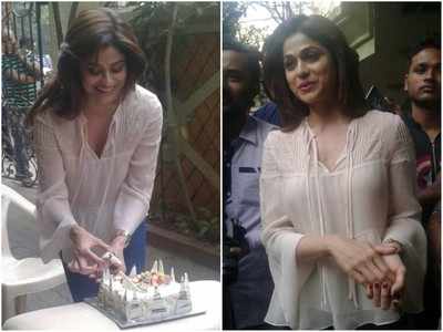 Shamita Shetty: I miss my dad, that's why I just wanted to keep this low key celebration today