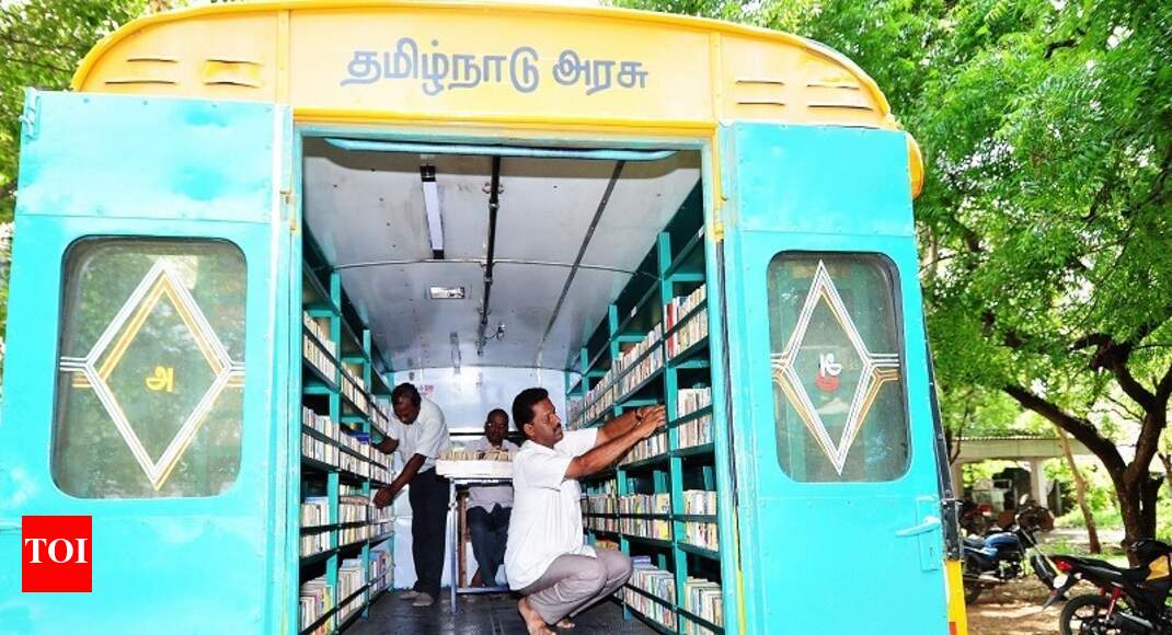 Tamil Nadu mobile libraries Tamil Nadu govt to launch mobile libraries