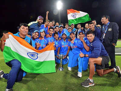 Under-19 World Cup: Congratulations pour in for victorious Indian team
