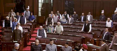 RS adjourns till 2 PM following oppn uproar over many issues