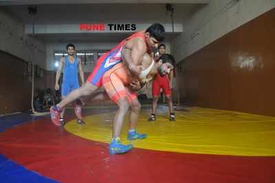 SPPU’s wrestling team stands second among universities