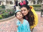 Juhi Parmar and her daughter