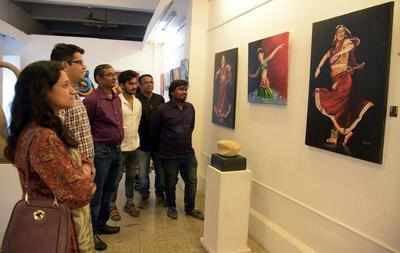 Emotions come alive on canvas at Srijan art exhibition | Nagpur News ...