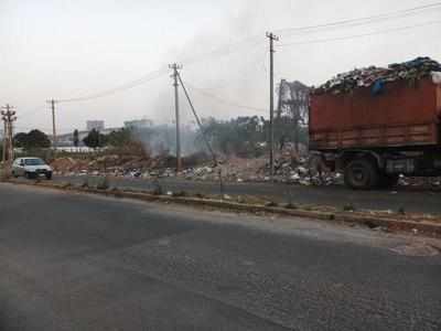 Hulimavu Lake Road bears brunt of burning garbage