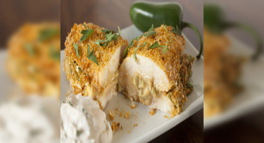 Chicken Jalapeno Poppers Recipe: How to Make Chicken Jalapeno Poppers Recipe | Homemade Chicken Jala