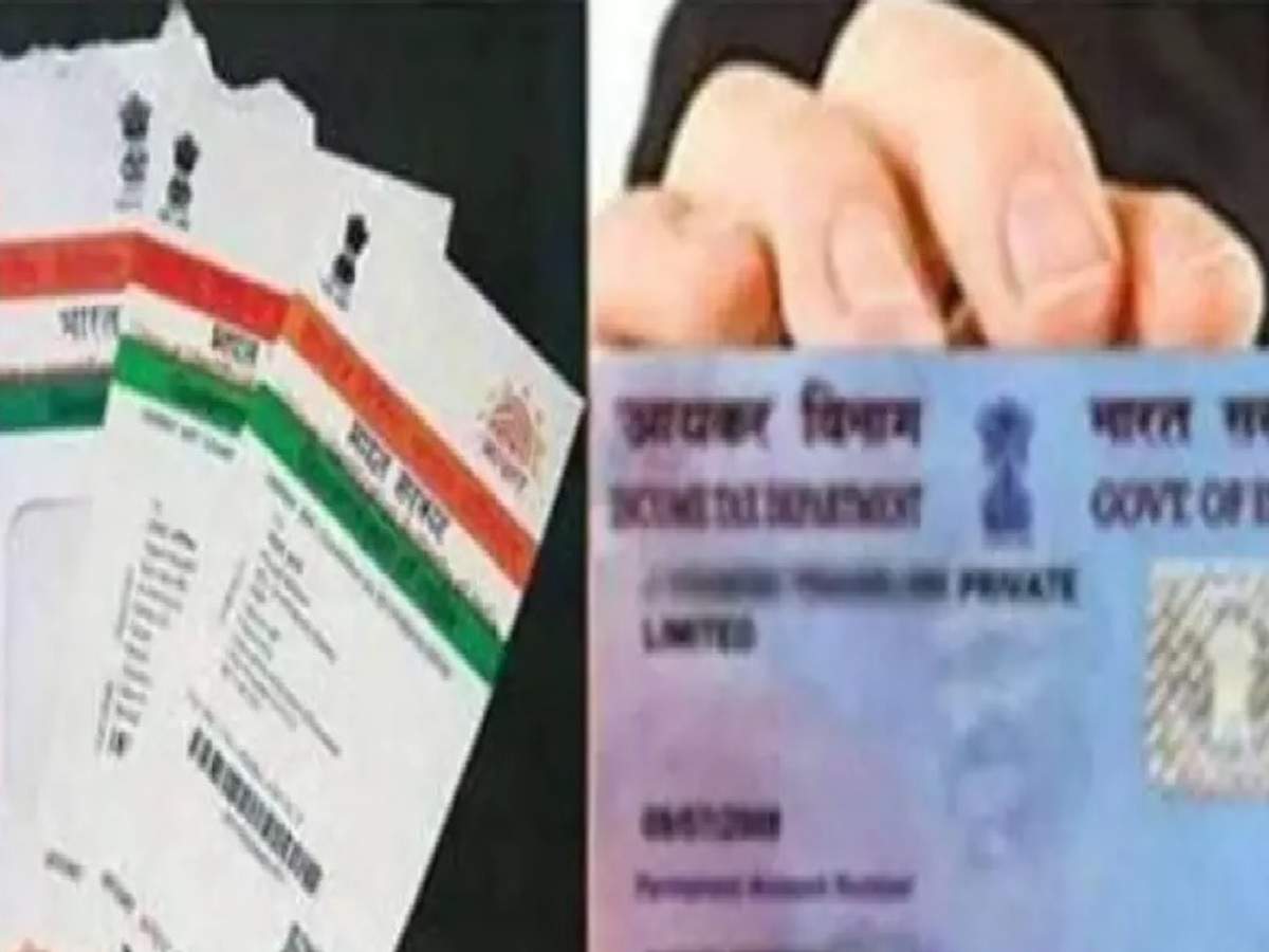 Link Aadhar Card To Pan Card Online Easy Guide On Aadhar Pan Linking When Details Are Not Matching Business News Times Of India