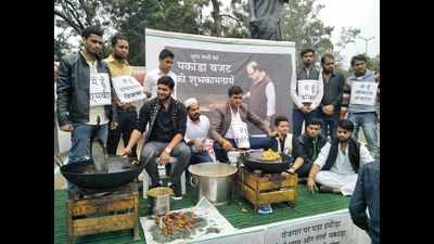 Youth Congress fries ‘pakodas’ to protest PM’s statement on employment