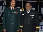 Maj Gen Janki Pant and DIG MK Padhi