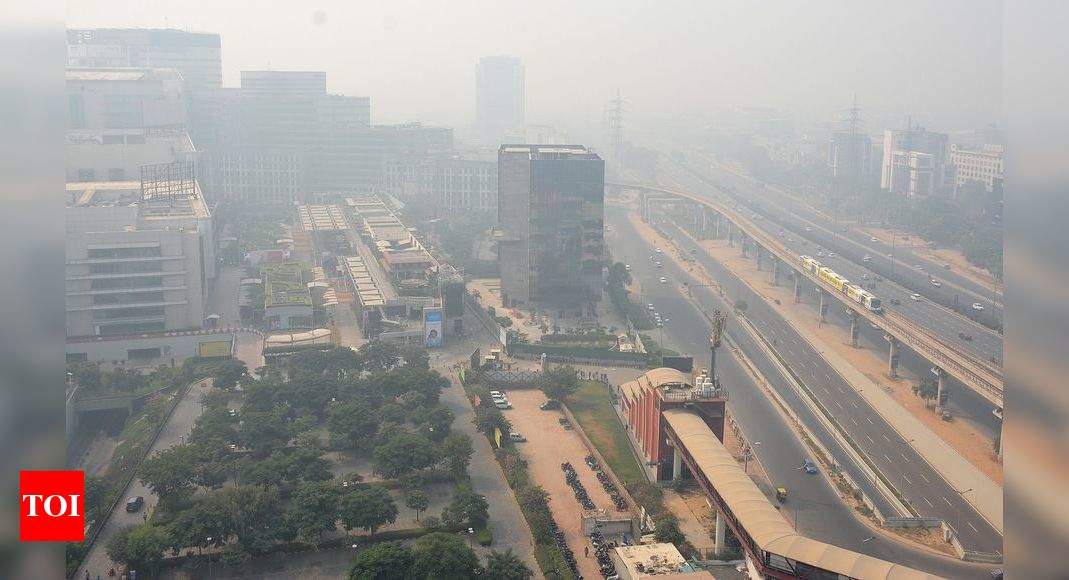 Gurgaon Pollution Gurugram Most Polluted In Ncr Blame On Wind Speed Dip Gurgaon News Times 8363