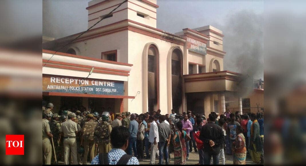 Odisha High alert in Sambalpur after police station set on fire; 30