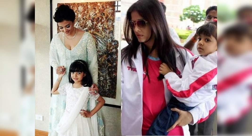 Aishwarya Rai Bachchan and Aradhya twin their sneakers at the