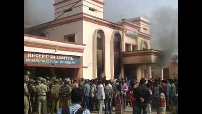 Odisha: High alert in Sambalpur after police station set on fire; 30 injured