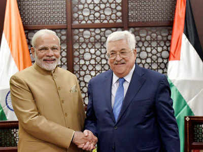 Weeks after Netanyahu visit, PM Narendra Modi says India for free Palestine