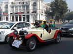 Vintage car rally