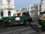 Vintage car rally