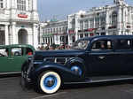 Vintage car rally